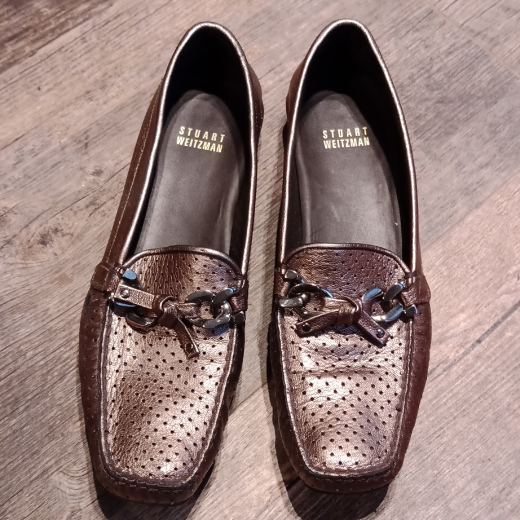 Stuart Weitzman Leather Loafers